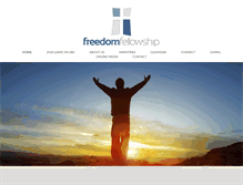 Tablet Screenshot of freedomfellowshippearland.com